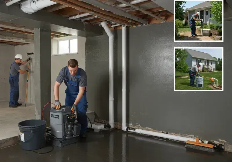 Basement Waterproofing and Flood Prevention process in Marengo, IL